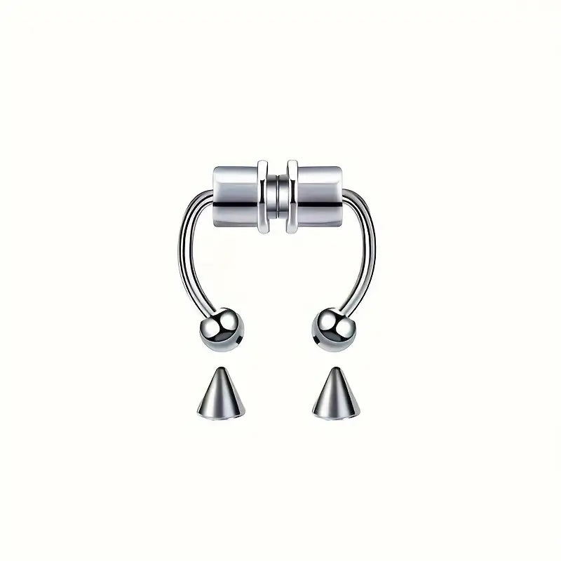 Nose Rings Hoops Fake Nose Ring Fake Septum Fake Lip Rings Fake Septum Piercing