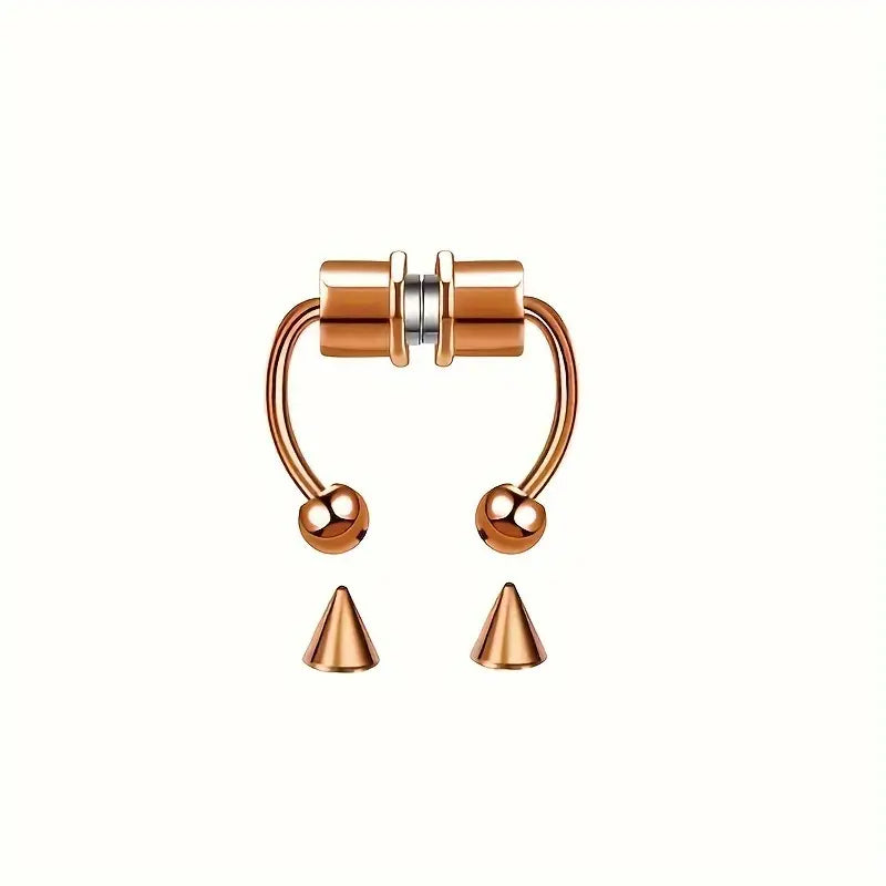 Nose Rings Hoops Fake Nose Ring Fake Septum Fake Lip Rings Fake Septum Piercing