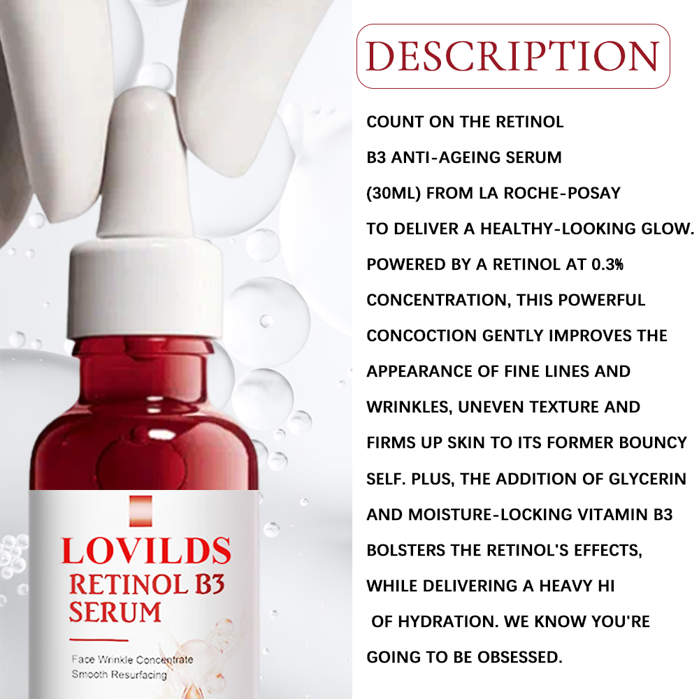 (🔥🔥🔥Limited time offer last 30 minutes) LOVILDS™ RETINOL B3 SERUM