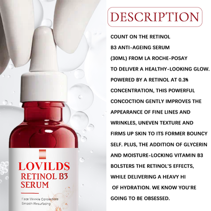 (🔥🔥🔥Limited time offer last 30 minutes) LOVILDS™ RETINOL B3 SERUM