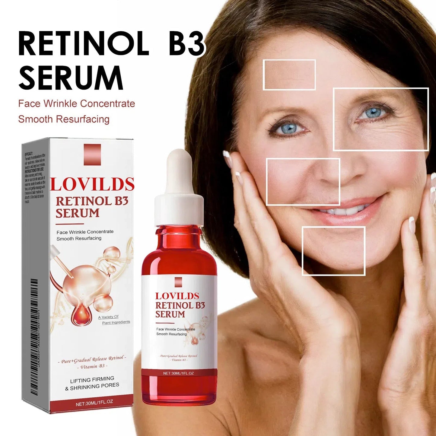 (🔥🔥🔥Limited time offer last 30 minutes) LOVILDS™ RETINOL B3 SERUM